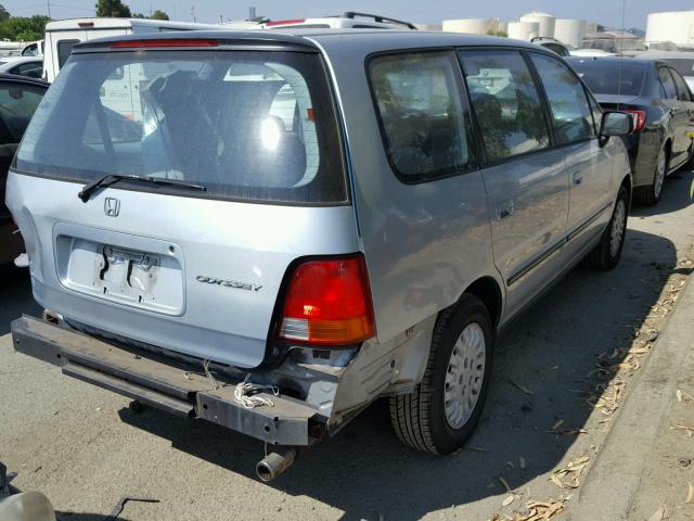 JHMRA1864VC013468 - 1997 HONDA ODYSSEY BA BLUE photo 4