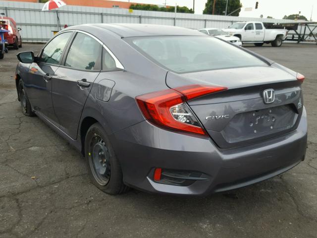 2HGFC2F56HH501984 - 2017 HONDA CIVIC LX GRAY photo 3