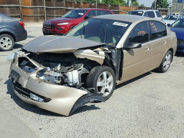 1G8AL55F16Z114481 - 2006 SATURN ION LEVEL GOLD photo 2