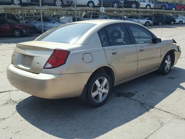 1G8AL55F16Z114481 - 2006 SATURN ION LEVEL GOLD photo 4