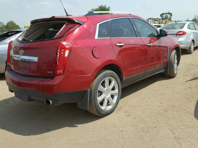 3GYFNGE35ES520468 - 2014 CADILLAC SRX PREMIU RED photo 4