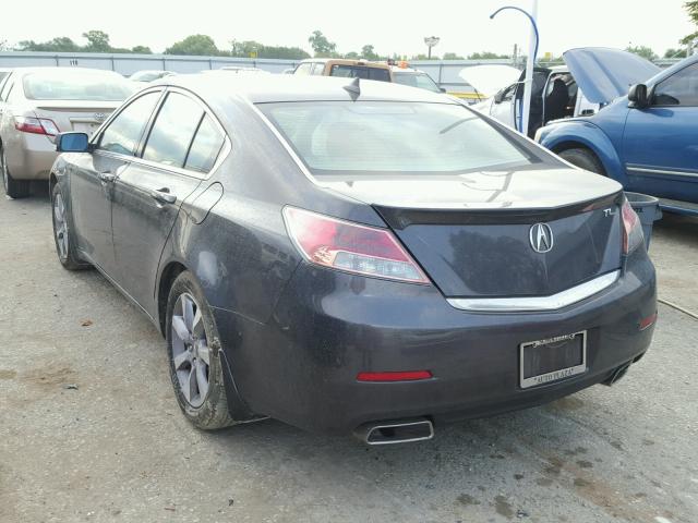 19UUA8F51DA012739 - 2013 ACURA TL TECH BLACK photo 3