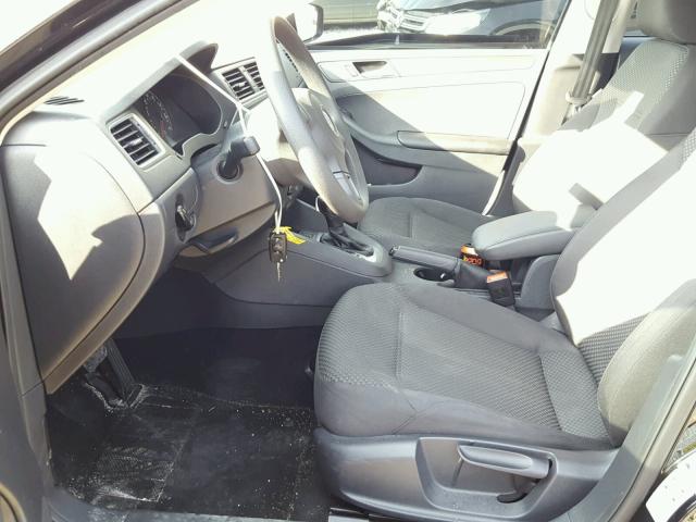 3VW2K7AJ9EM376667 - 2014 VOLKSWAGEN JETTA BASE 黑色 照片 5