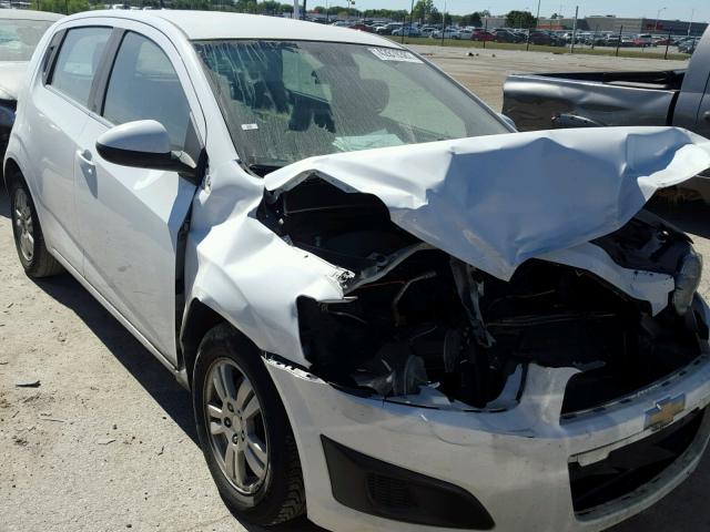 1G1JC6SH3D4190742 - 2013 CHEVROLET SONIC LT WHITE photo 1