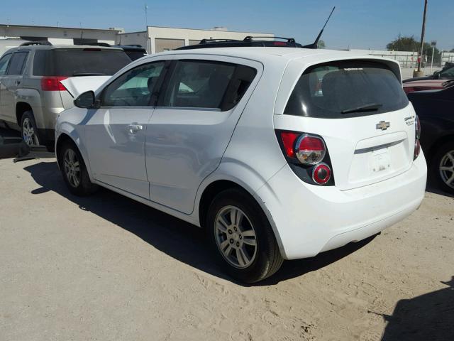 1G1JC6SH3D4190742 - 2013 CHEVROLET SONIC LT 白色 照片 3