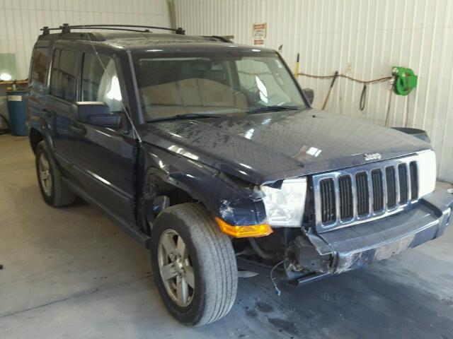 1J8HG48N76C105382 - 2006 JEEP COMMANDER BLUE photo 1