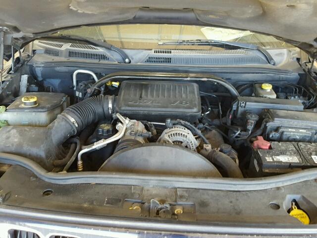 1J8HG48N76C105382 - 2006 JEEP COMMANDER BLUE photo 7