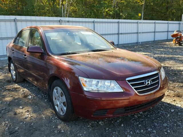 5NPET4AC6AH610048 - 2010 HYUNDAI SONATA GLS RED photo 1