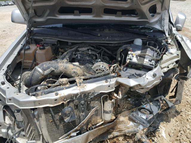 1GTH6NFE2C8120566 - 2012 GMC CANYON SLT SILVER photo 7