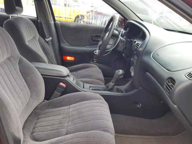 1G2WK52J5YF301769 - 2000 PONTIAC GRAND PRIX Бордовий фото 5