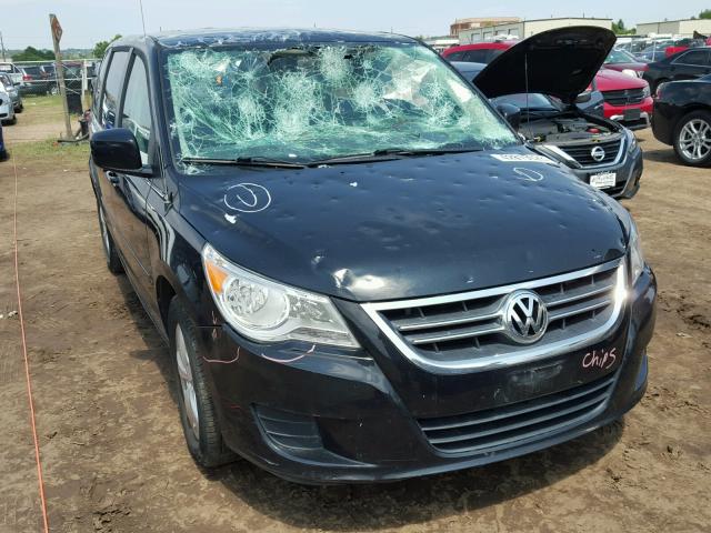 2V8HW34109R586552 - 2009 VOLKSWAGEN ROUTAN SE BLACK photo 1