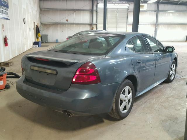 2G2WP552961296991 - 2006 PONTIAC GRAND PRIX ნაცრისფერი ფოტო 4