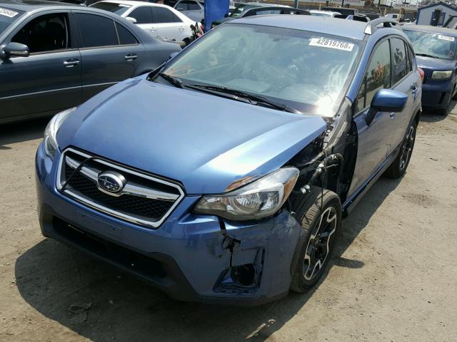 JF2GPADC1HH277856 - 2017 SUBARU CROSSTREK BLUE photo 2