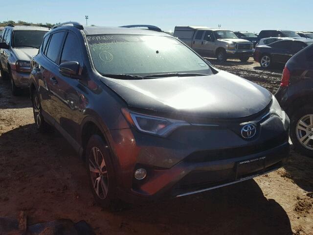 JTMWFREVXGJ062298 - 2016 TOYOTA RAV4 XLE GRAY photo 1