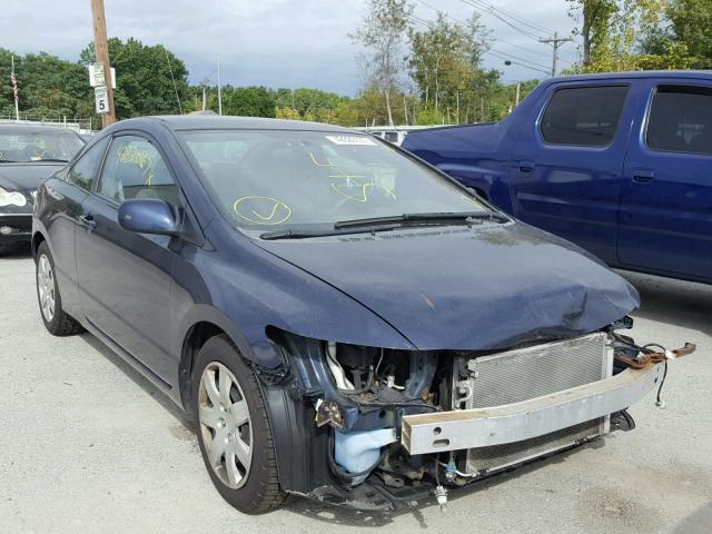 2HGFG11608H559118 - 2008 HONDA CIVIC BLUE photo 1