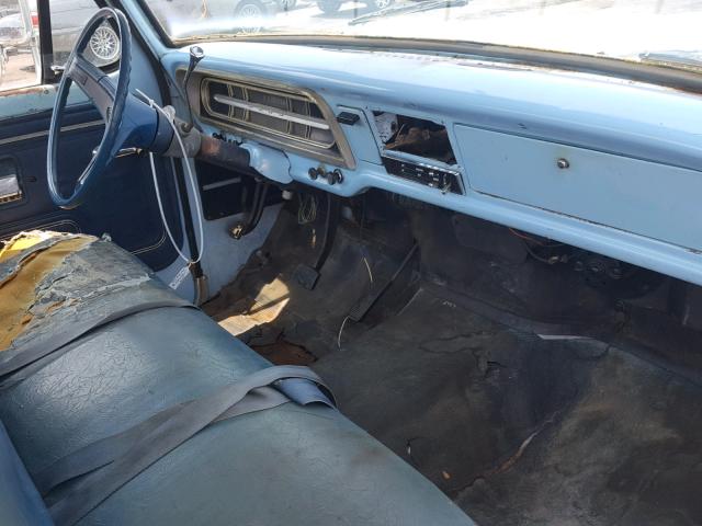 F10YCM69972 - 1972 FORD F100 BLUE photo 9