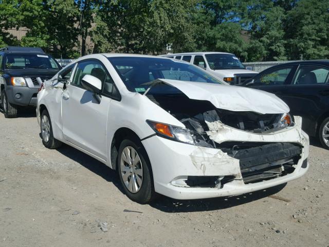 2HGFG3B54CH561853 - 2012 HONDA CIVIC WHITE photo 1