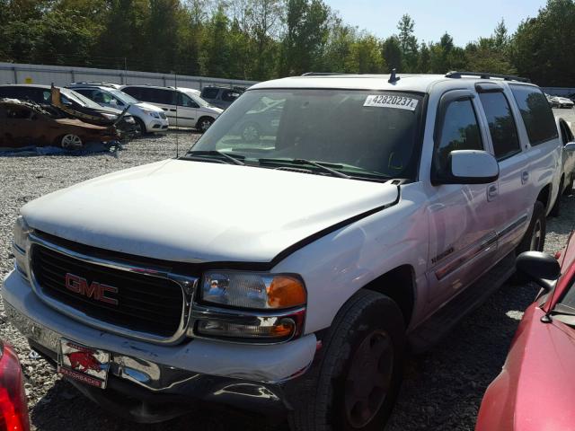 1GKEC16Z26J177665 - 2006 GMC YUKON XL WHITE photo 2