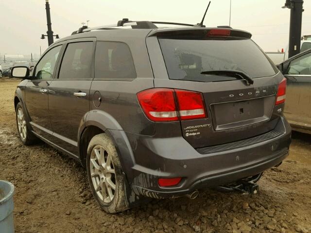 3C4PDDFG2FT671454 - 2015 DODGE JOURNEY R/ GRAY photo 3