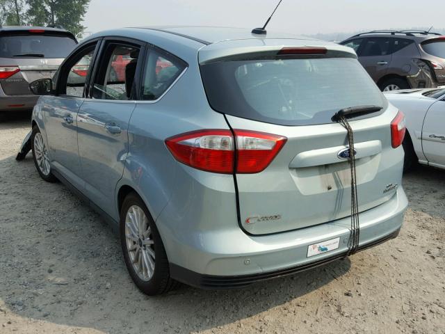 1FADP5BU2DL536033 - 2013 FORD C-MAX SEL SILVER photo 3