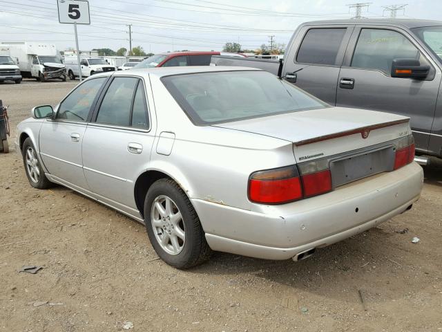 1G6KS54Y22U248748 - 2002 CADILLAC SEVILLE SL SILVER photo 3