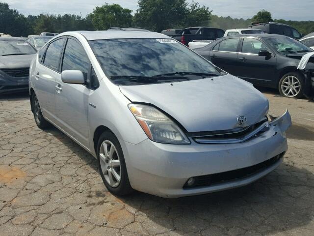 JTDKB20U083454583 - 2008 TOYOTA PRIUS SILVER photo 1