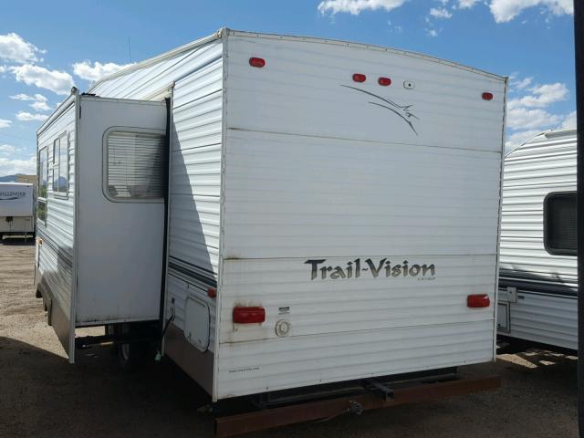 4WY300R2741040356 - 2004 5TH TRAILER WHITE photo 3