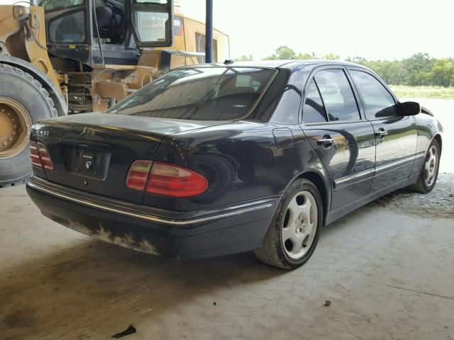 WDBJF70G5YA962274 - 2000 MERCEDES-BENZ E 430 BLACK photo 4