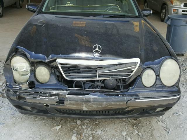 WDBJF70G5YA962274 - 2000 MERCEDES-BENZ E 430 BLACK photo 7