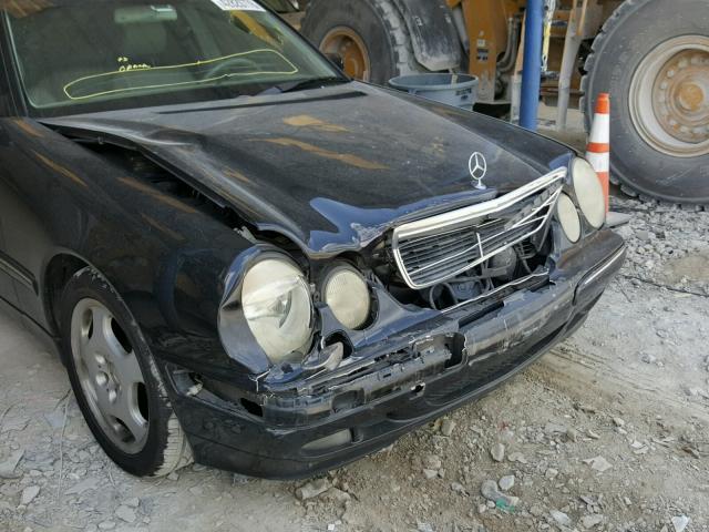 WDBJF70G5YA962274 - 2000 MERCEDES-BENZ E 430 BLACK photo 9