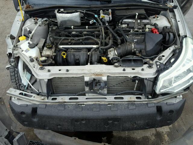 1FAHP35N48W296188 - 2008 FORD FOCUS GRAY photo 7