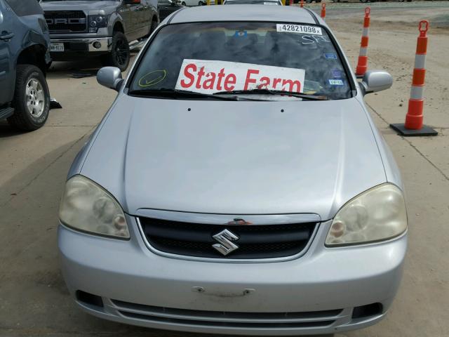 KL5JD56Z27K531765 - 2007 SUZUKI FORENZA BA SILVER photo 9