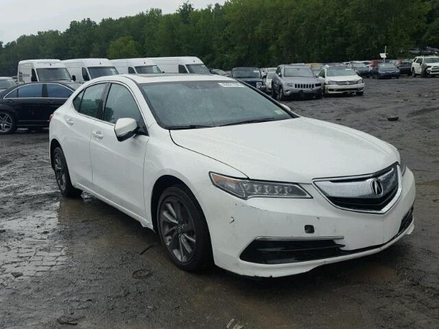 19UUB1F5XGA010948 - 2016 ACURA TLX TECH WHITE photo 1