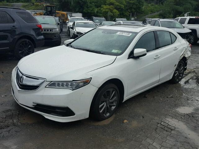19UUB1F5XGA010948 - 2016 ACURA TLX TECH WHITE photo 2
