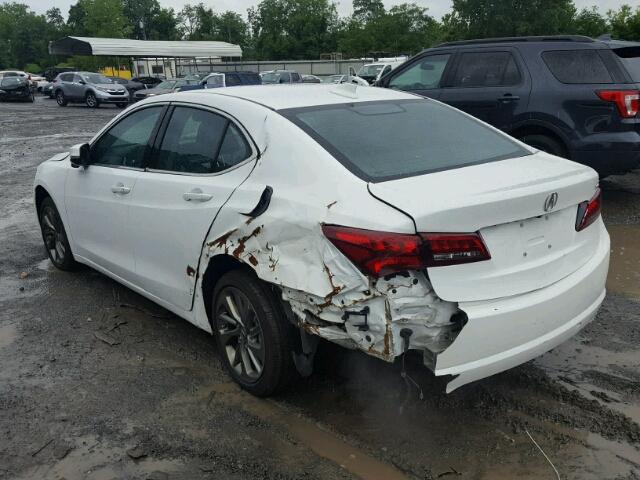 19UUB1F5XGA010948 - 2016 ACURA TLX TECH WHITE photo 3