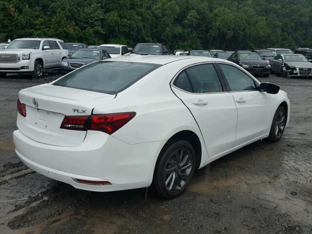 19UUB1F5XGA010948 - 2016 ACURA TLX TECH WHITE photo 4