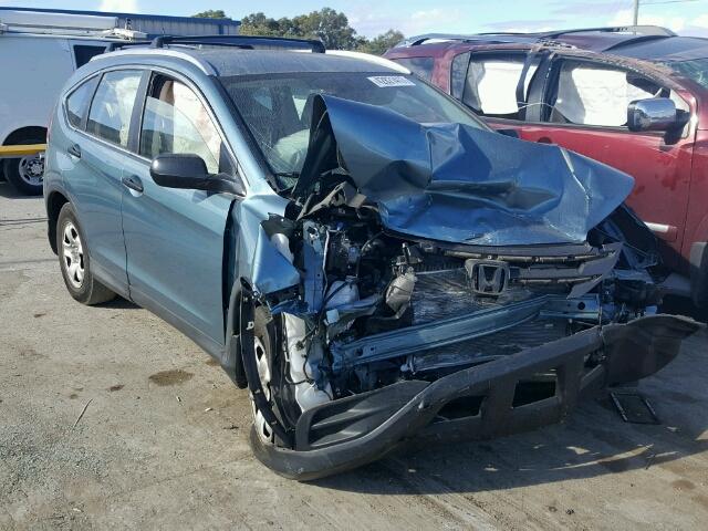 2HKRM3H33EH501647 - 2014 HONDA CR-V LX BLUE photo 1