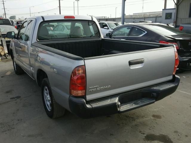 5TFTX4CN1FX057993 - 2015 TOYOTA TACOMA ACC Silber Foto 3