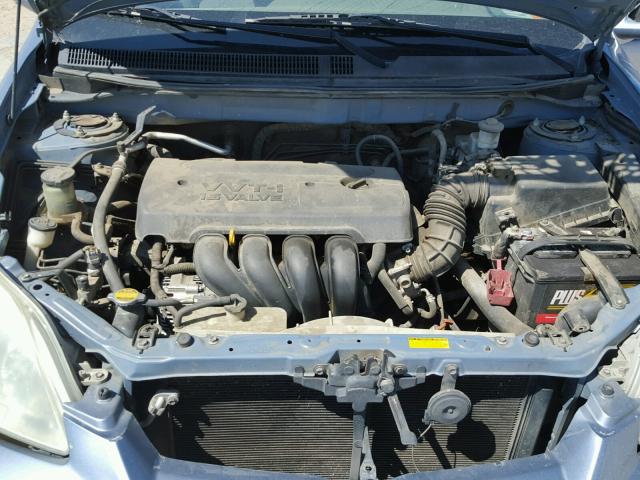 2T1KR32E06C585637 - 2006 TOYOTA COROLLA MA BLUE photo 7