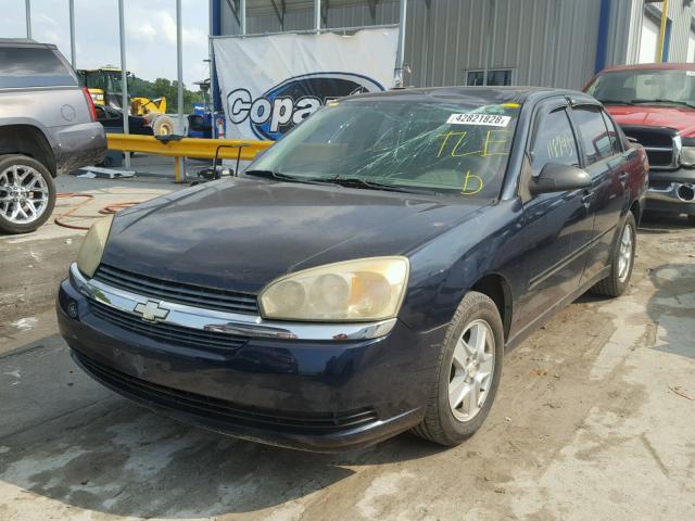 1G1ZT52865F314022 - 2005 CHEVROLET MALIBU LS Көк фото 2