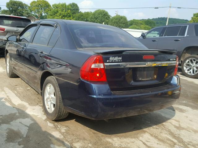1G1ZT52865F314022 - 2005 CHEVROLET MALIBU LS Көк фото 3