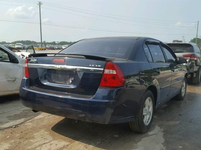 1G1ZT52865F314022 - 2005 CHEVROLET MALIBU LS Көк фото 4