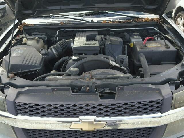 1GCDT136458234990 - 2005 CHEVROLET COLORADO BLACK photo 7