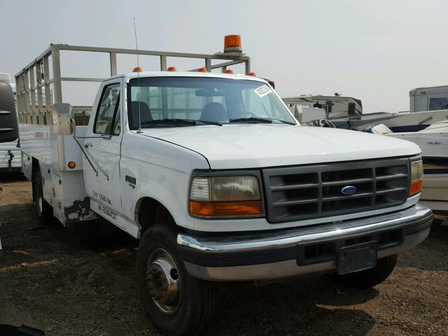 3FELF47F0VMA47327 - 1997 FORD F SUPER DU WHITE photo 1