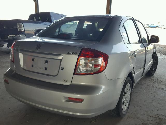 JS2YC5A28A6302986 - 2010 SUZUKI SX4 LE SILVER photo 4