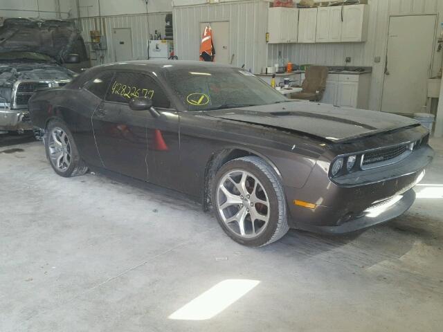 2C3CDYBT6DH554012 - 2013 DODGE CHALLENGER GRAY photo 1