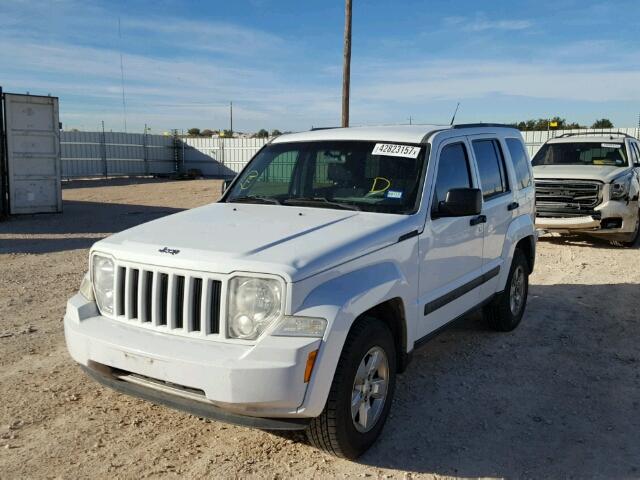 1J4PP2GK4BW536327 - 2011 JEEP LIBERTY WHITE photo 2