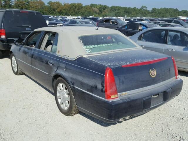 1G6KD57Y78U191932 - 2008 CADILLAC DTS BLUE photo 3