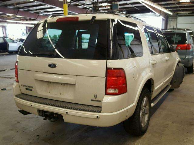 1FMDU75W83ZB45147 - 2003 FORD EXPLORER L WHITE photo 4