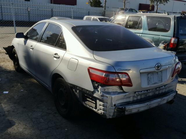 JTNBE46K873129442 - 2007 TOYOTA CAMRY NEW SILVER photo 3